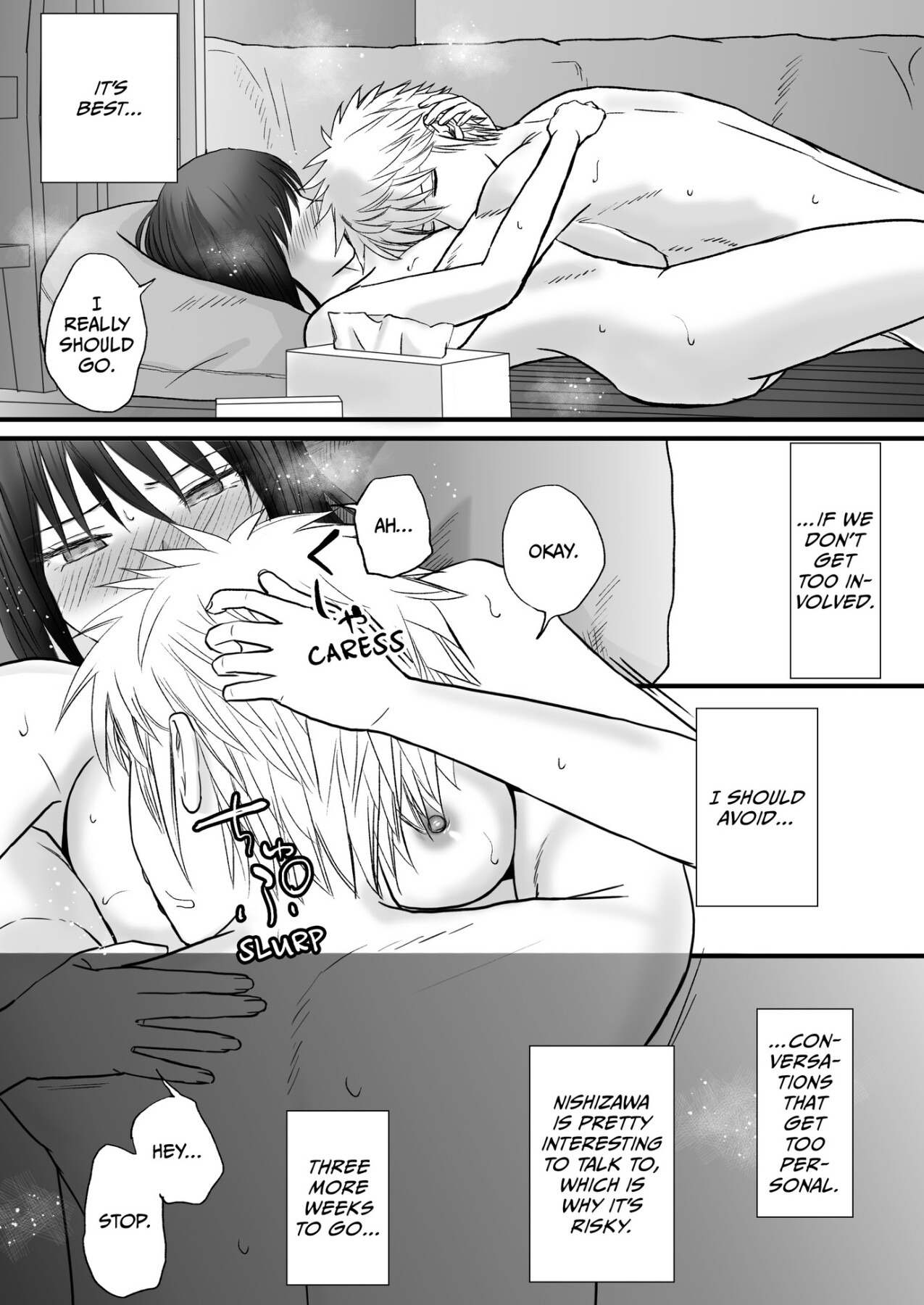 Hentai Manga Comic-You Said It'd Just Be Grinding... But You Ended up Slipping It In. Now I'm Just the Top Student's Toy.-Read-91